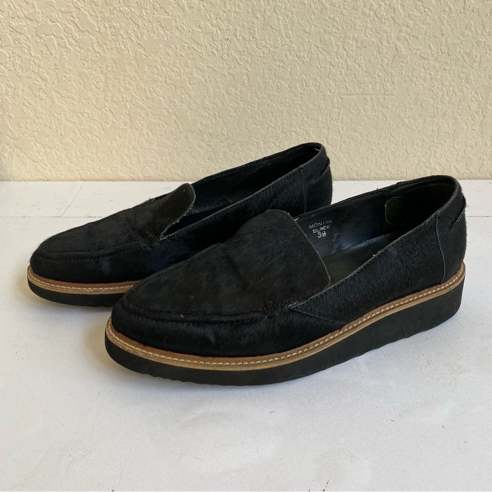 Azura Black Italian Loafer Size 8 Made in Italy - Picture 5 of 15